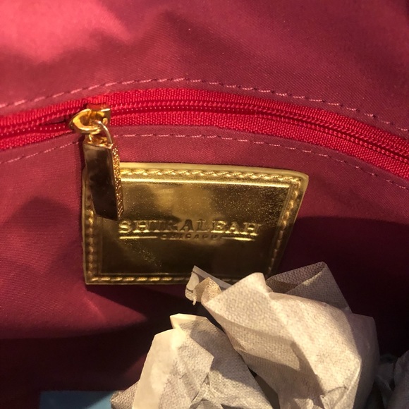 PRISTINE NWT! Black Shiraleah Chicago Mid-Size Tote (Vegan Leather Ella Style) - Picture 5 of 9